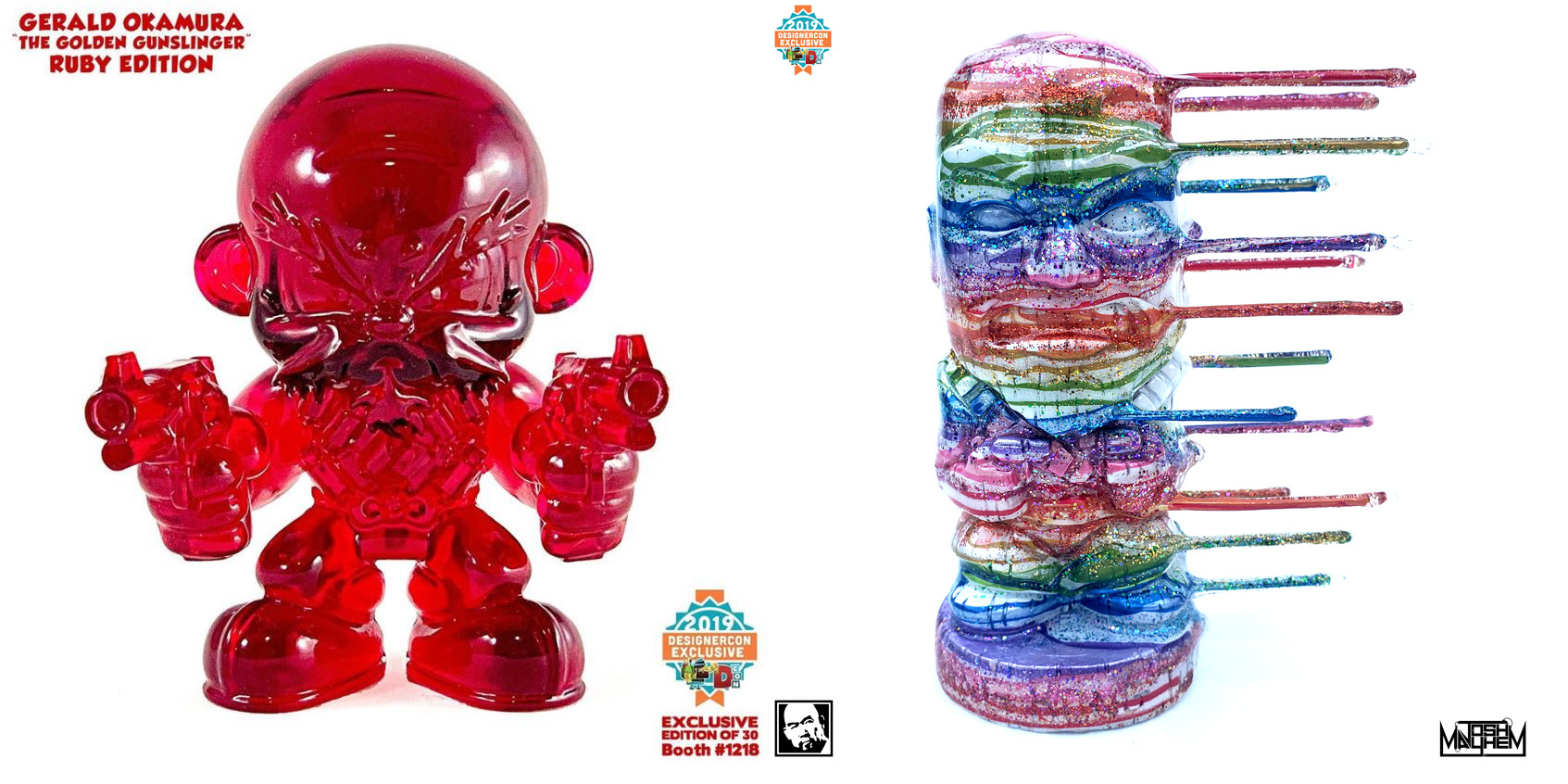 Two More Gerald Okamura DCON19 Exclusives