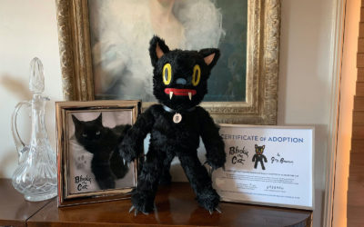 Gary Baseman – Blackie the Cat Plush