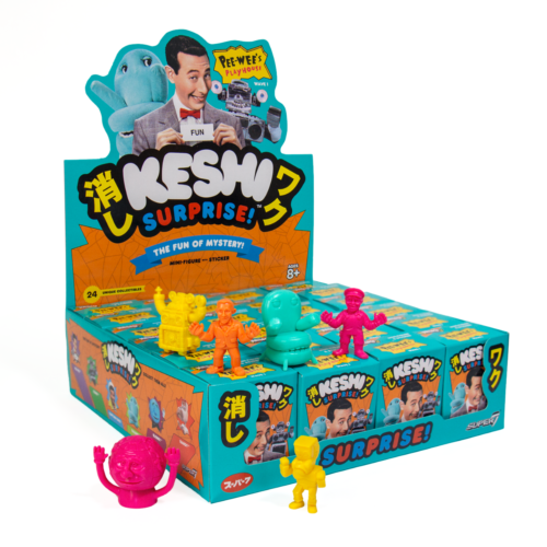 Super7 Keshi Surprise – Peanuts and Pee-wee’s Playhouse