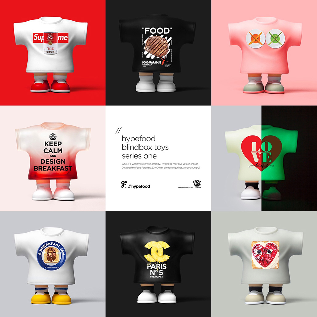 hypefood blind box figures – series one