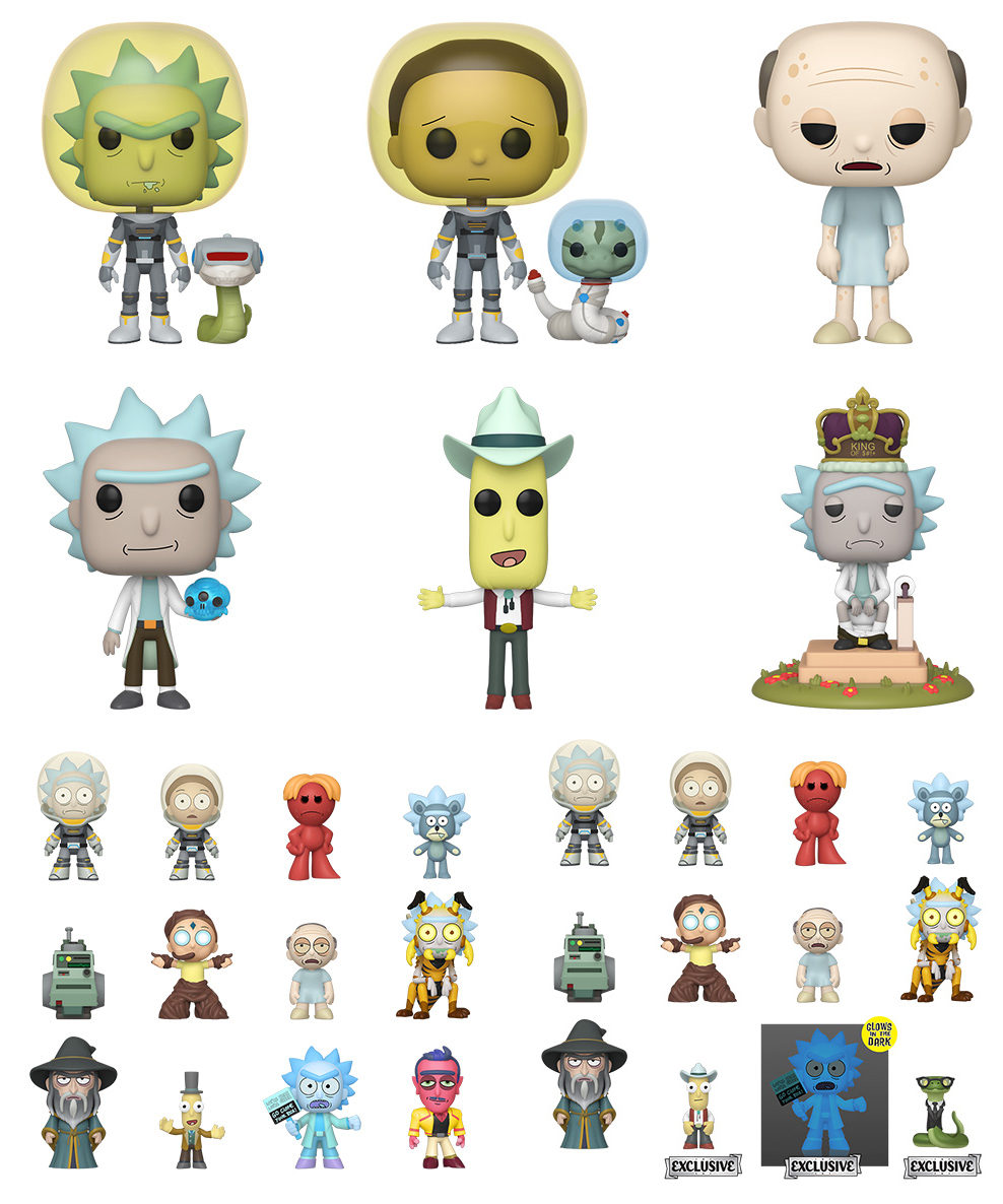 Funko celebrates Season 4 of Rick and Morty