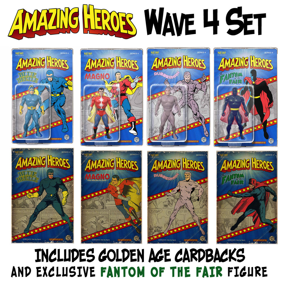 Amazing Heroes Retrovese Wave 4 Pre-Order Ending Soon