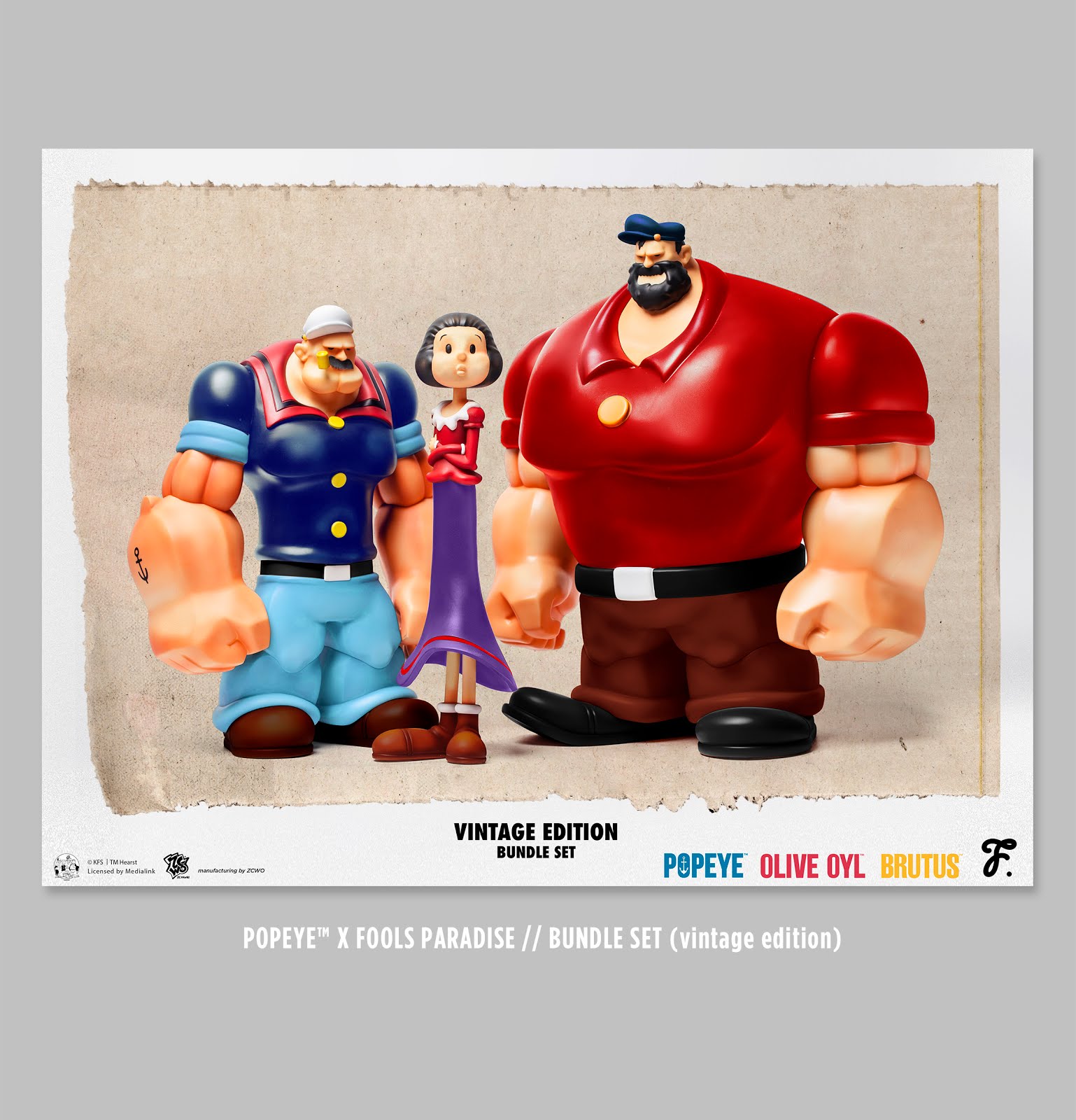 Popeye x Fools Paradise – Olive Oyl and Vintage Set