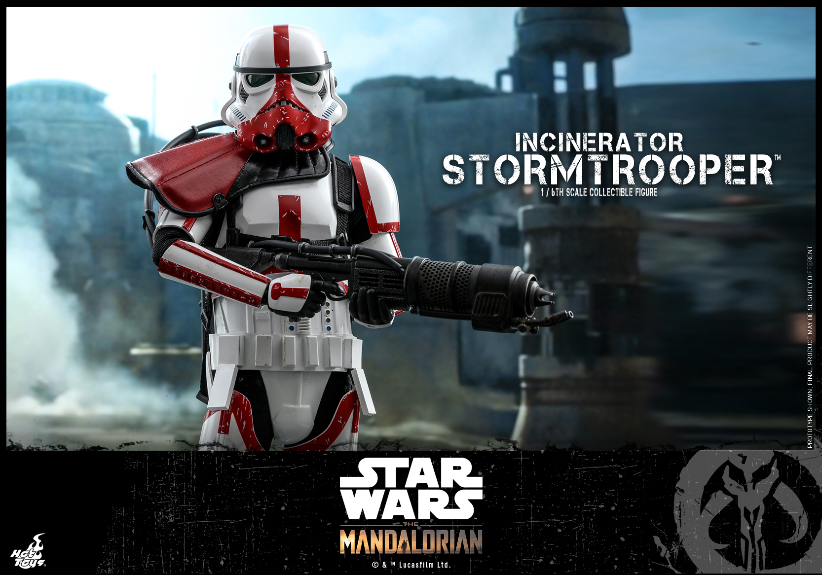 The Mandalorian – 1/6th scale Incinerator Stormtrooper