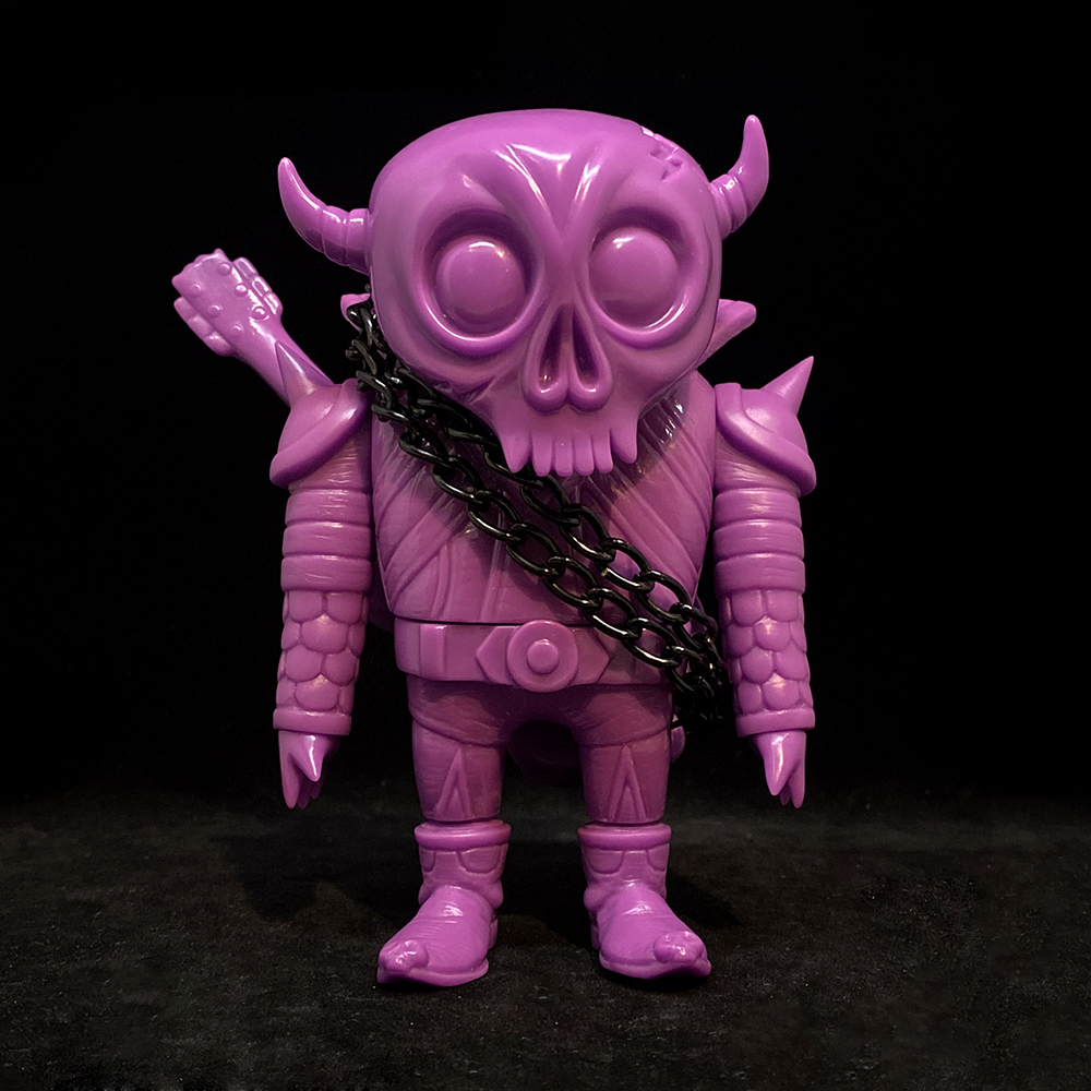 Purple Blank Skullion