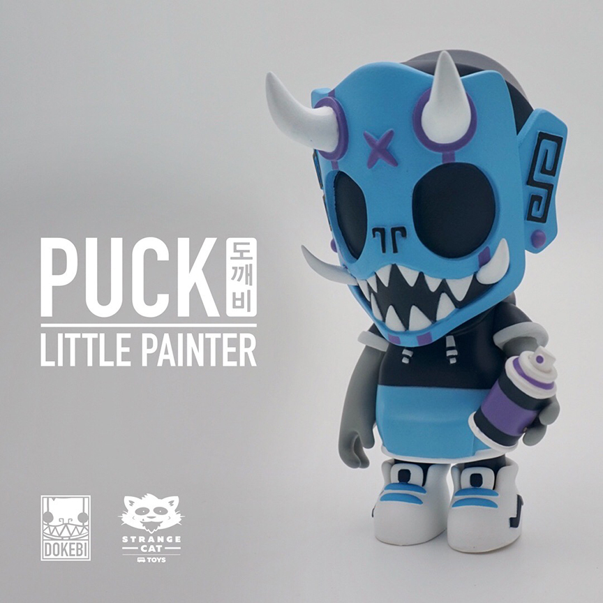 Puck Little Painter Blue Tenacious Edition by Dokebi x Strangecat