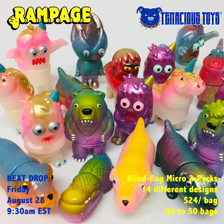 Tenacious Toys – August Rampage Toys Drop