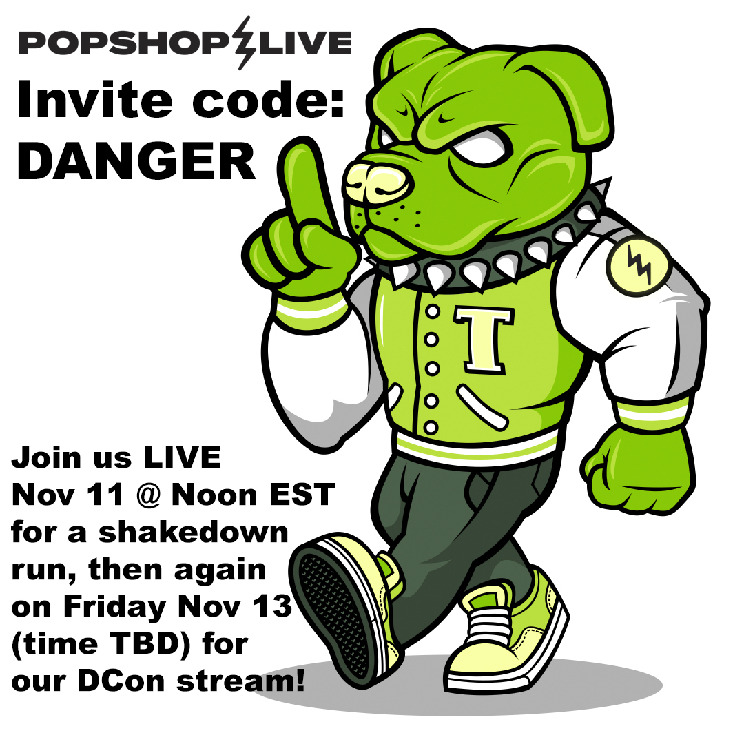 DCON20: Tenacious Toys x PopShop Live