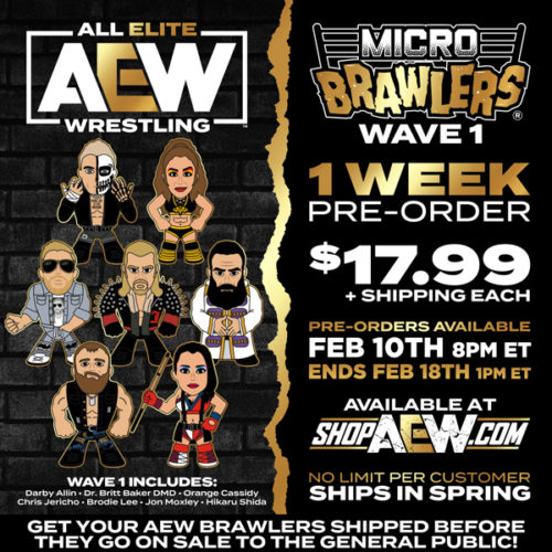 AEW Micro Brawlers Wave 1