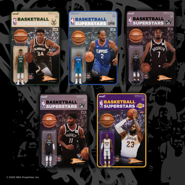 Super7 Kevin Durant (Nets) - NBA - ReAction Figure